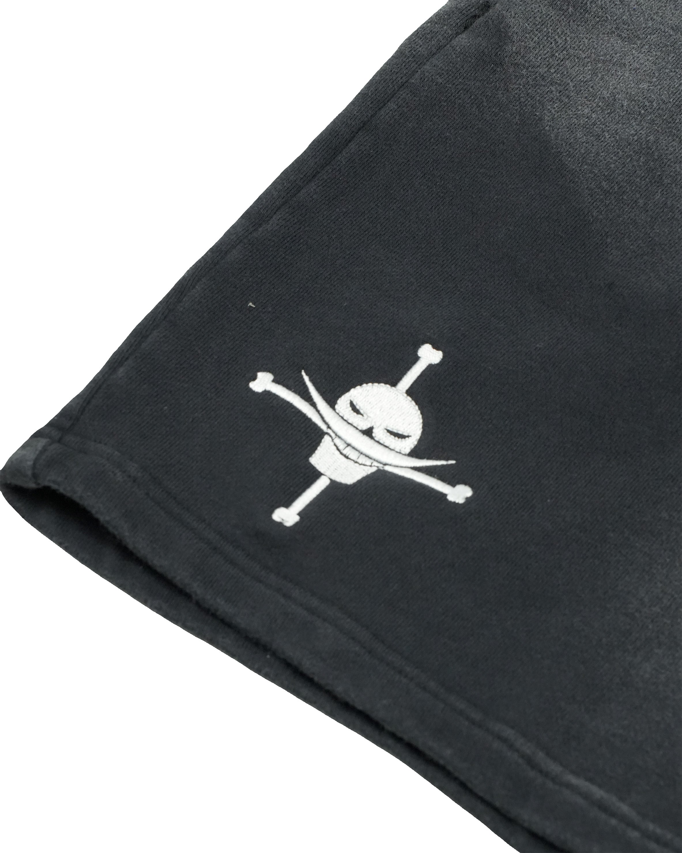 WHITE BEARD COTTON SHORTS-Coordom
