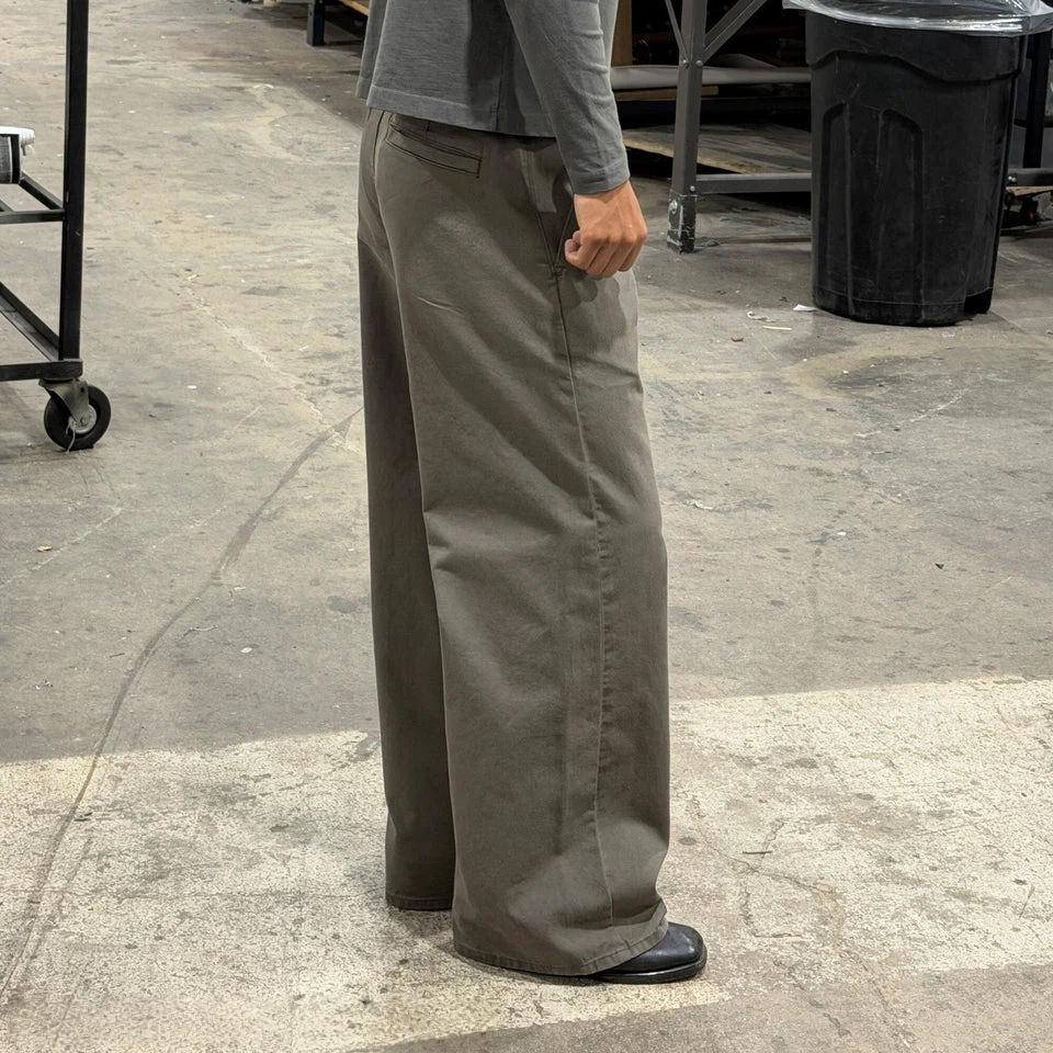SHIBUYA WIDE-LEG CHINO PANTS-Coordom