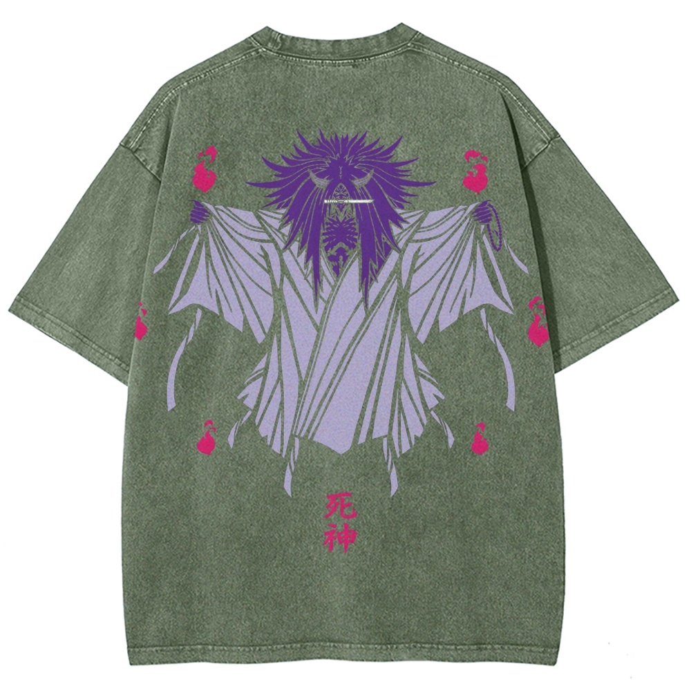 Uzumaki Naruto Unisex Fit Washed T-Shirt-Coordom