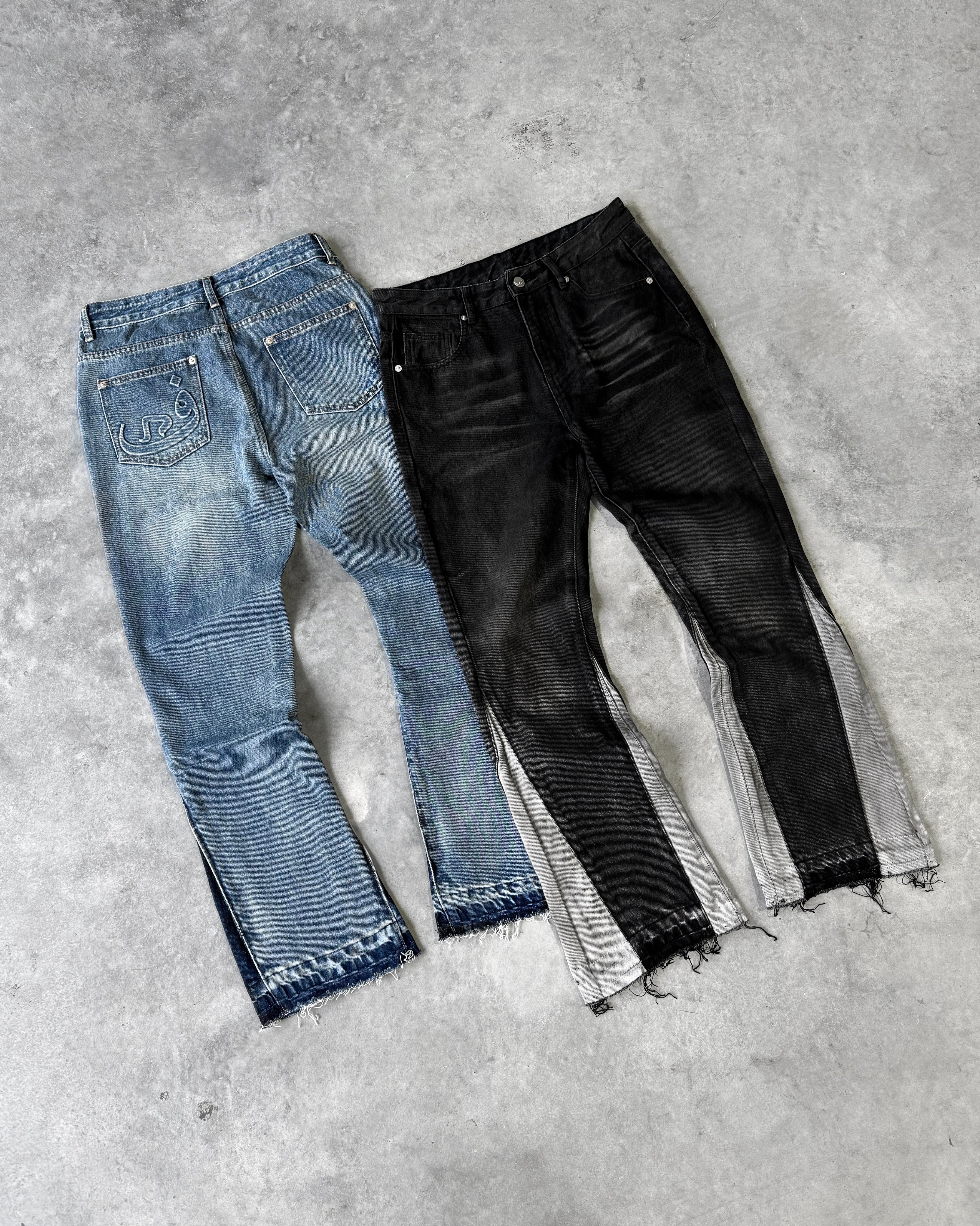 Jeans Flared 808 - Dark-Coordom