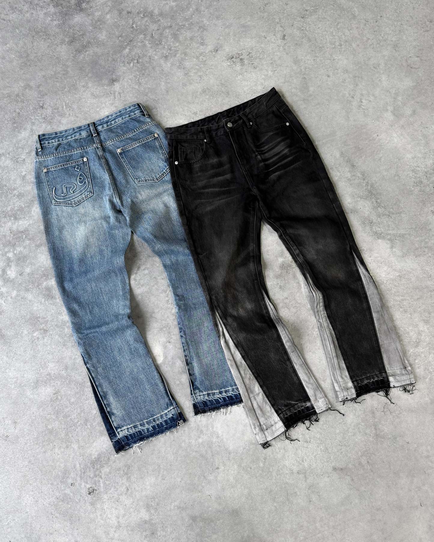 Jeans Flared 808 - Dark-Coordom