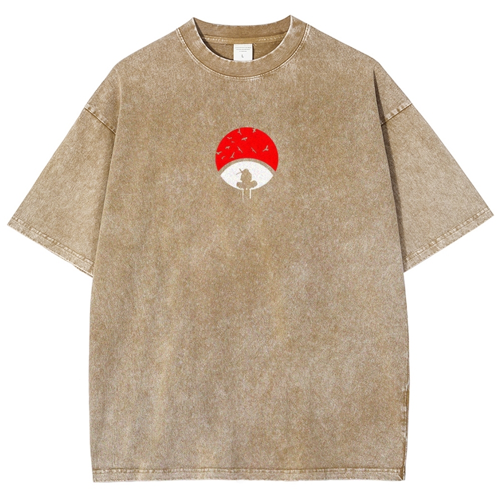 Naruto Unisex Fit Washed T-Shirt 2502006796-Coordom