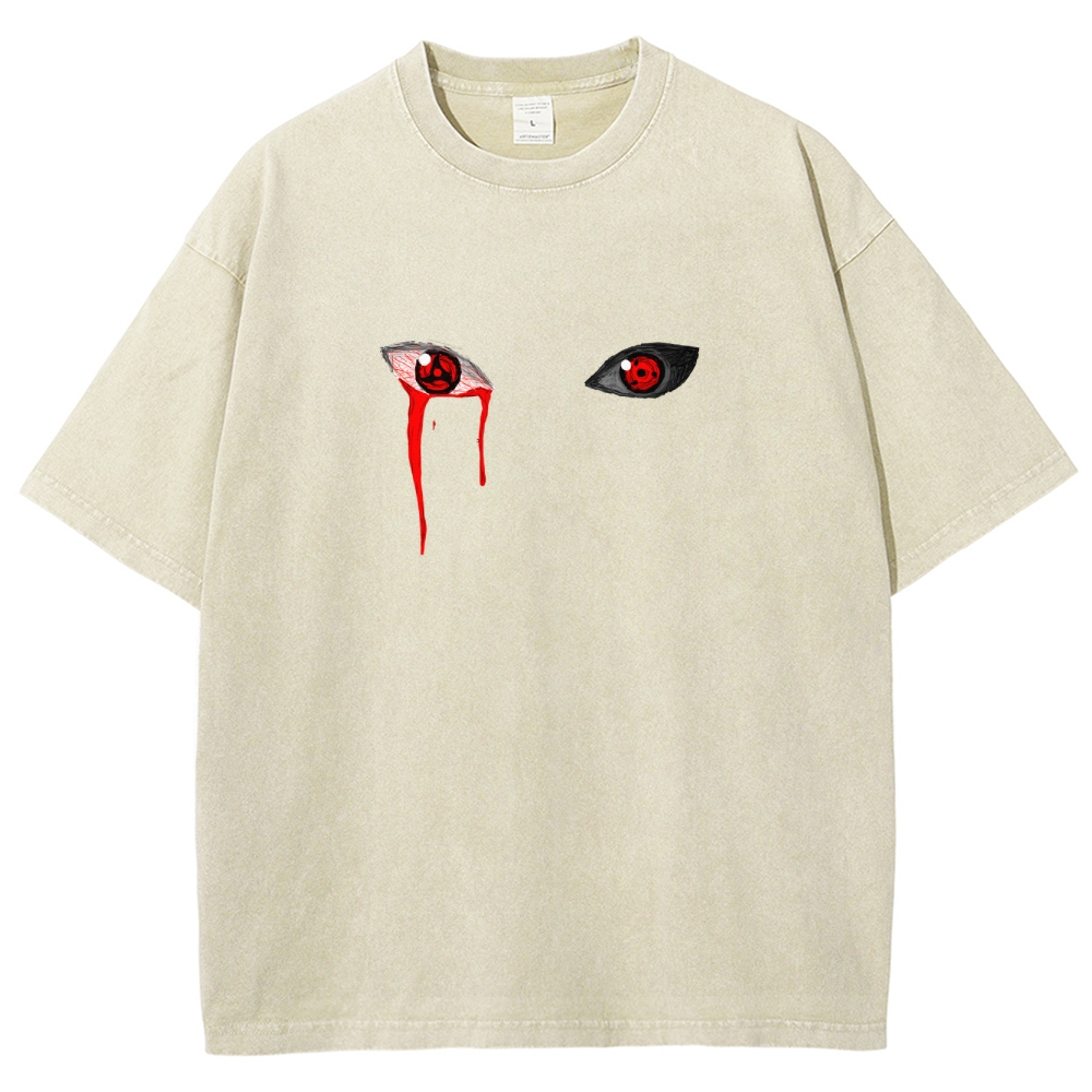 Naruto Unisex Fit Washed T-Shirt 2502003553-Coordom