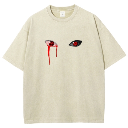 Naruto Unisex Fit Washed T-Shirt 2502003553-Coordom
