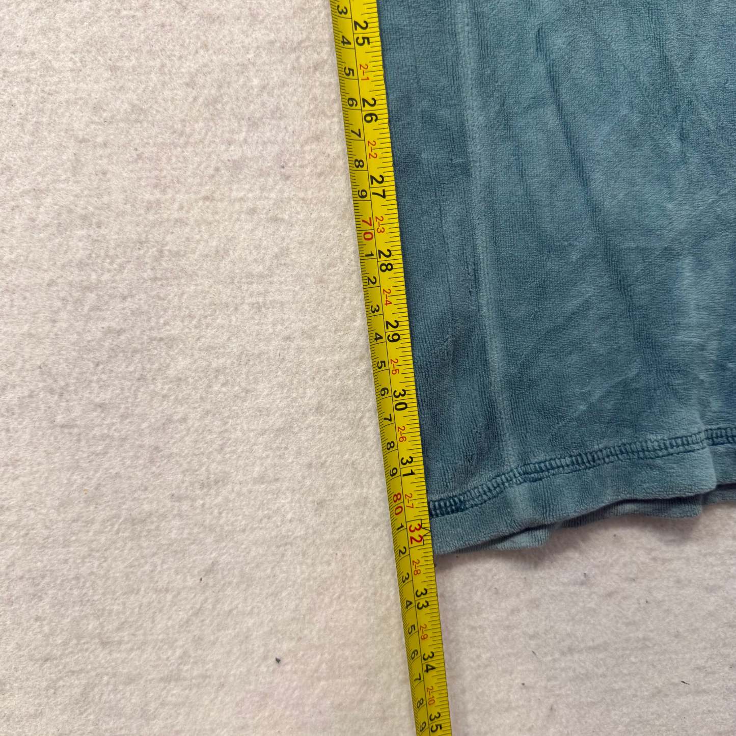 Juicy Couture Women's Winter Teal Velour Flared Track Pant Crown Logo Y2K Size P-Coordom