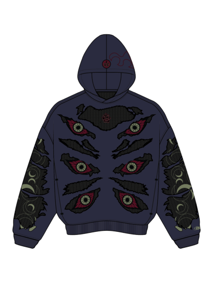 "EYE TEARS" Hoodie-Coordom