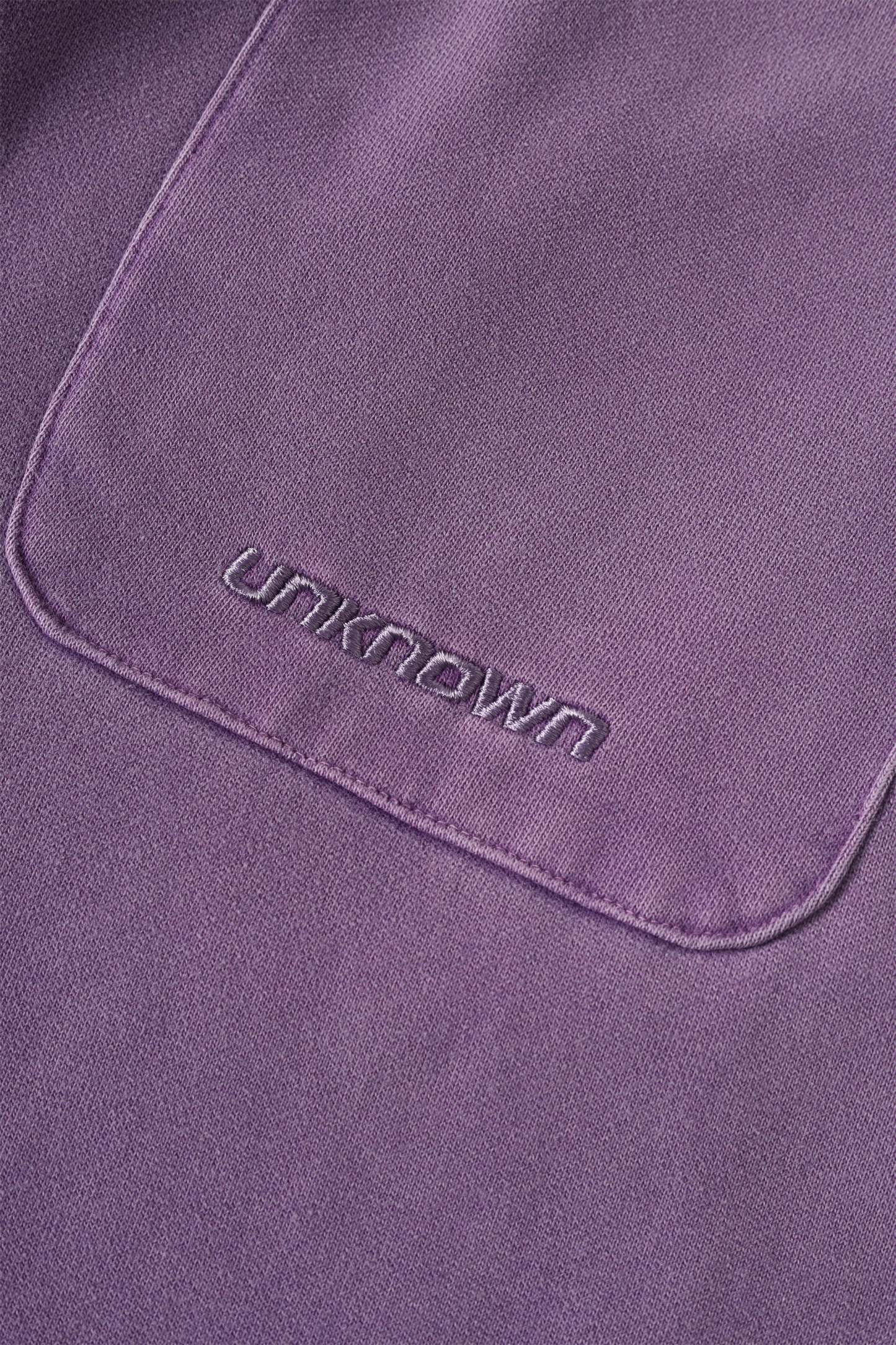 WASHED PURPLE RHINESTONE JOGGERS-Coordom