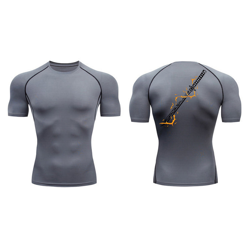 Zenitsu Compression T-Shirt-Coordom