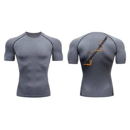 Zenitsu Compression T-Shirt-Coordom