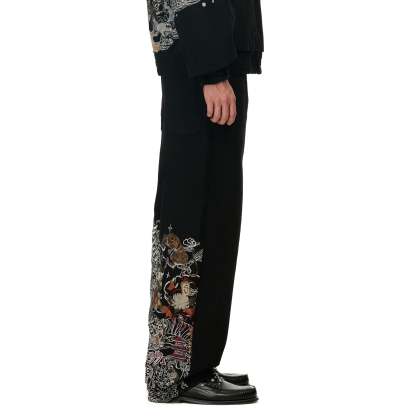 "yakuza" Denim black 02-Coordom