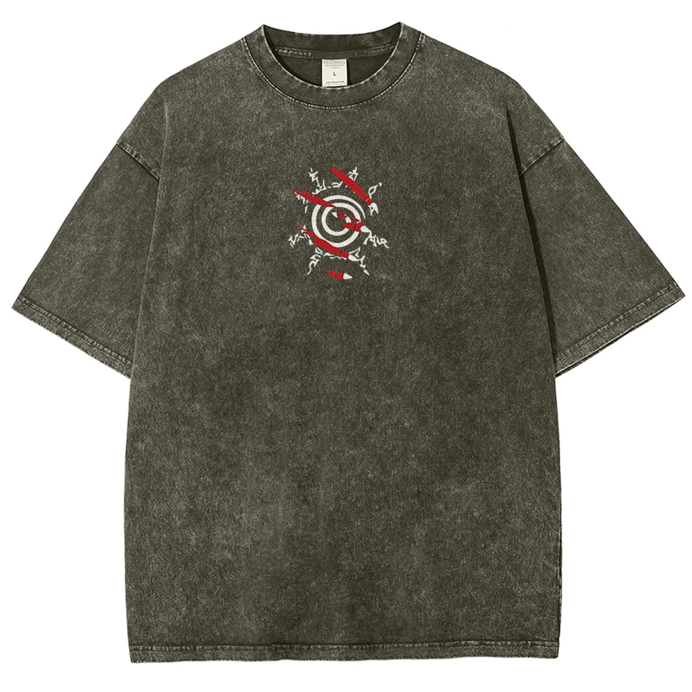 Naruto Unisex Fit Washed T-Shirt 2502006810-Coordom