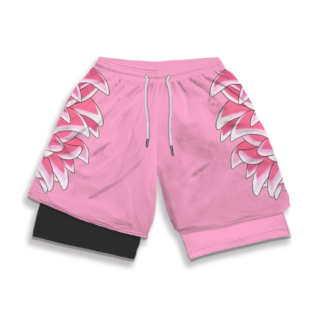 Doflamingo Gym Shorts-Coordom