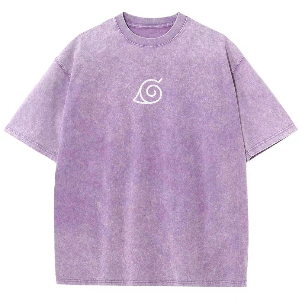 Naruto Rock Lee Unisex Fit Washed T-Shirt 2504005187-Coordom