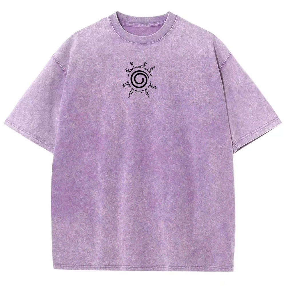 Naruto Unisex Fit Washed T-Shirt 2508017073-Coordom