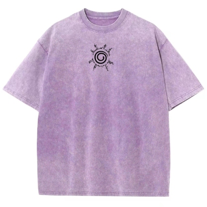 Naruto Unisex Fit Washed T-Shirt 2508017073-Coordom