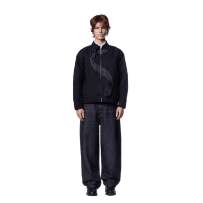 "wall street" black raw Denim-Coordom