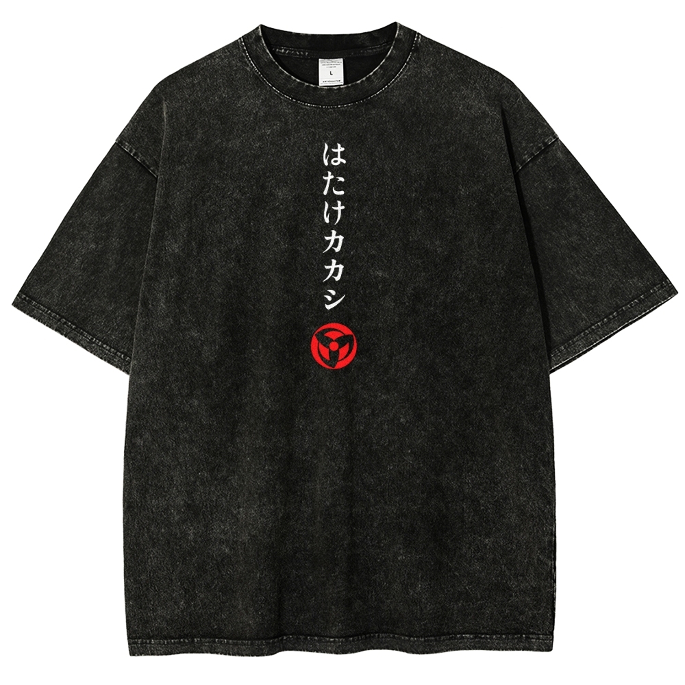 Naruto Unisex Fit Washed T-Shirt 2511024505-Coordom