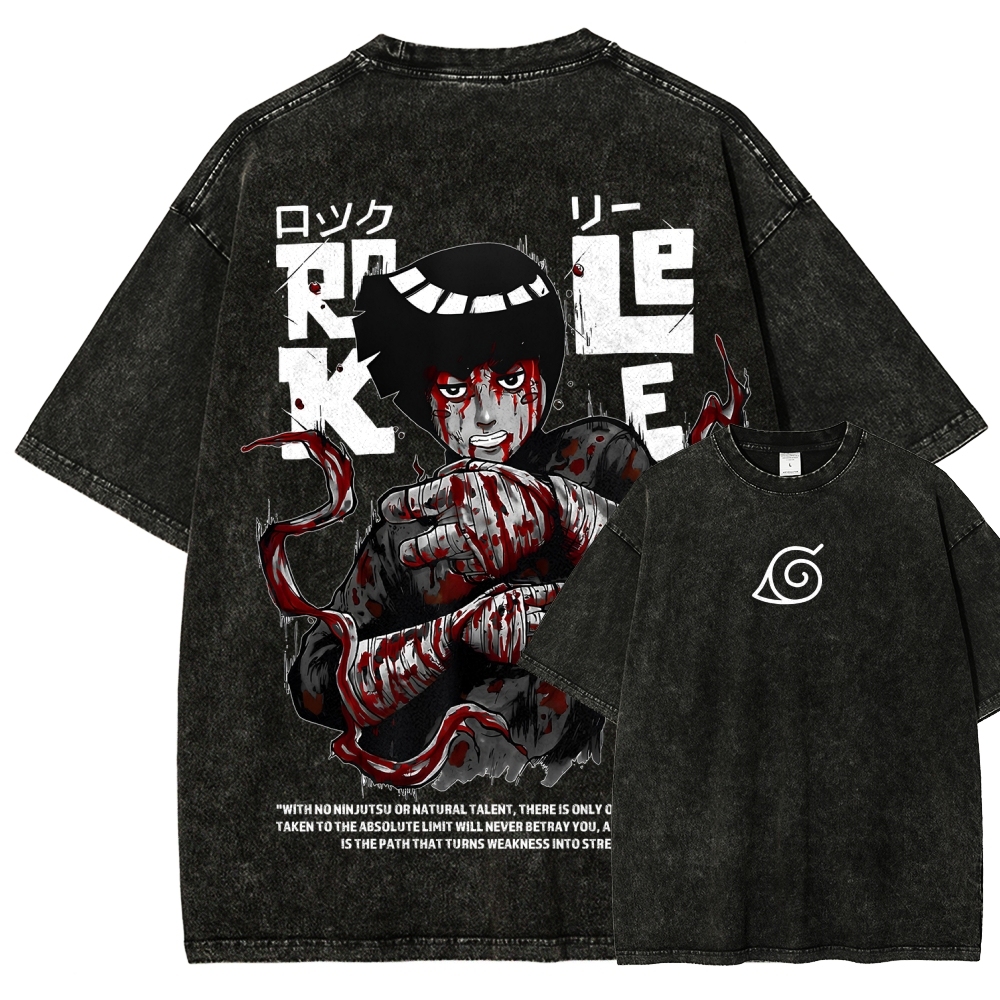 Naruto Unisex Fit Washed T-Shirt 2602007501-Coordom