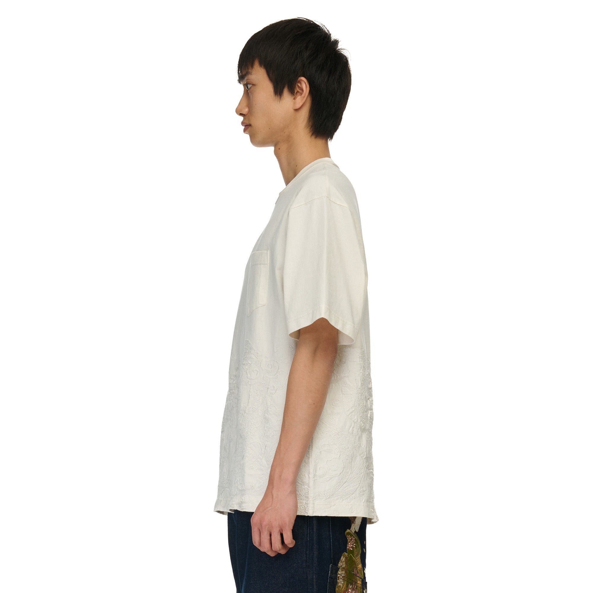 "yakuza" T Shirt off white-Coordom