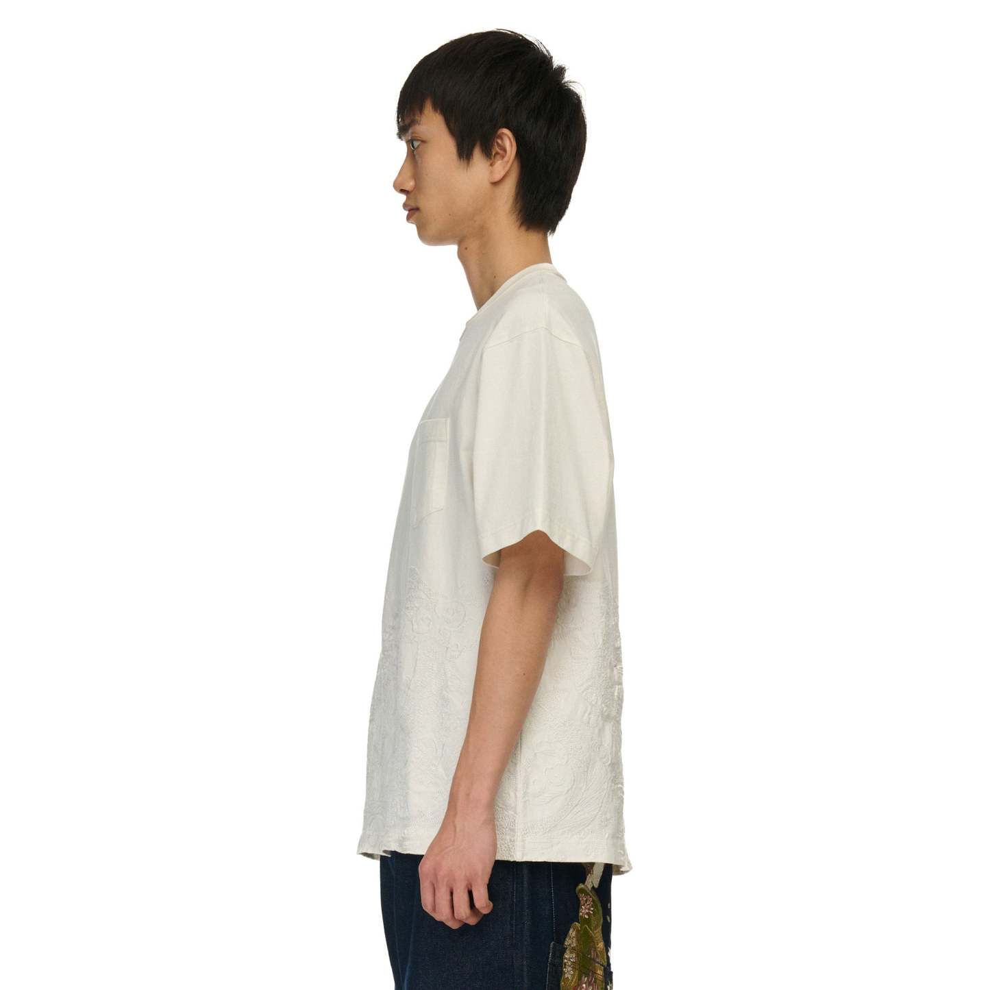 "yakuza" T Shirt off white-Coordom