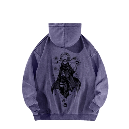 Naruto Casual Washed Hoodie 2509012969-Coordom