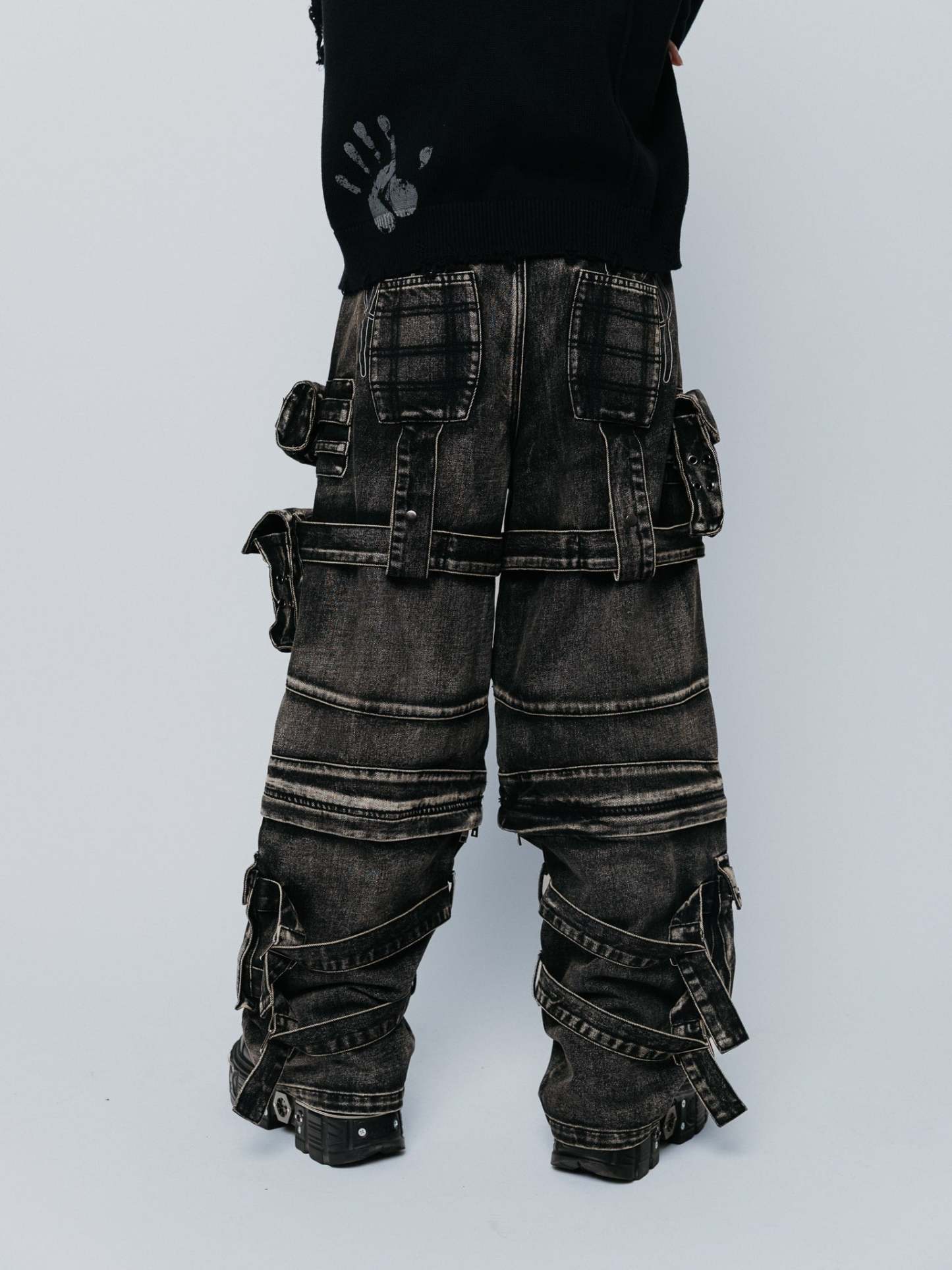 ACADEMY Cargo Pants Black-Coordom