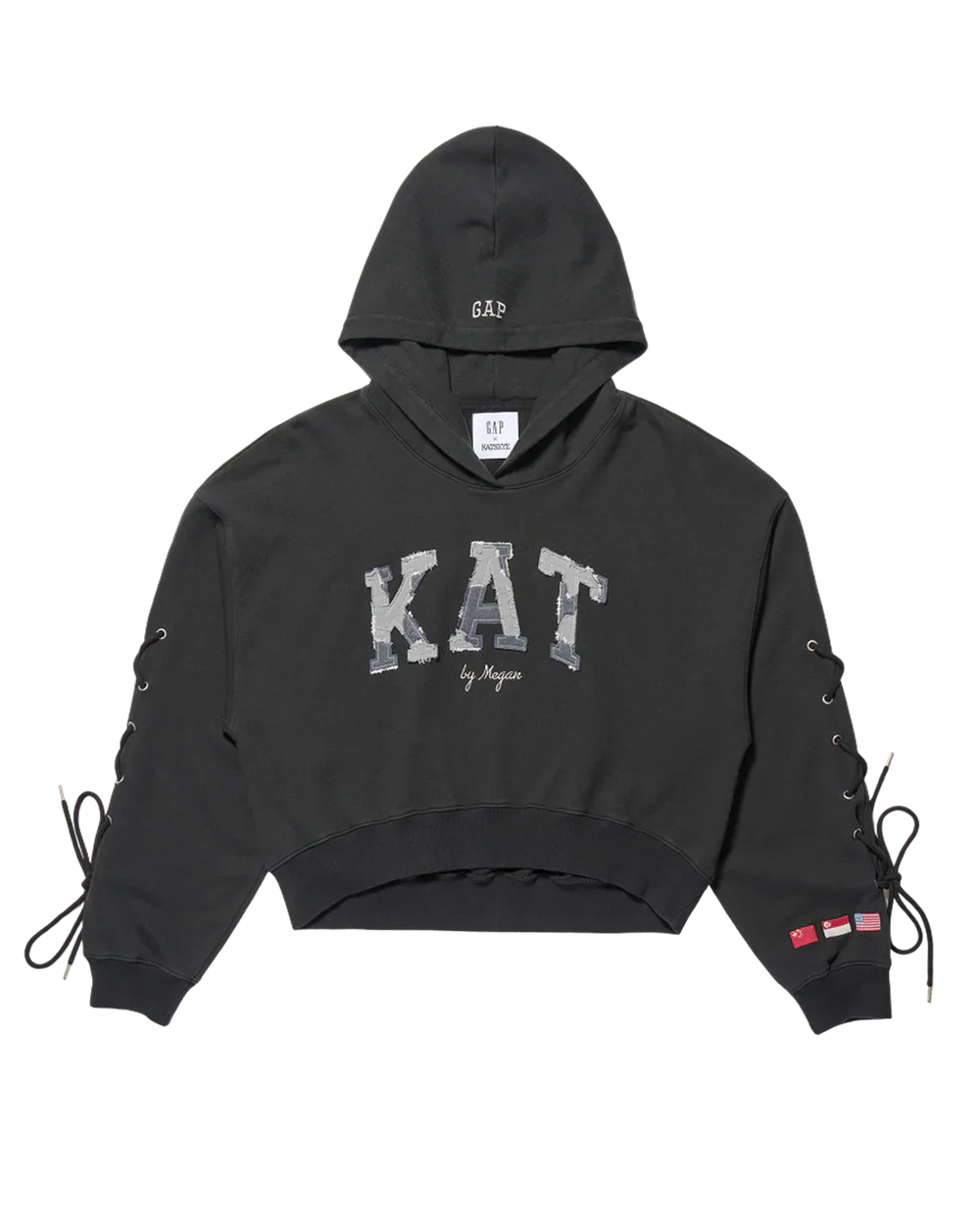 KAT Oversized Streetwear Hoodie | Y2K Fashionable sportswear shirt