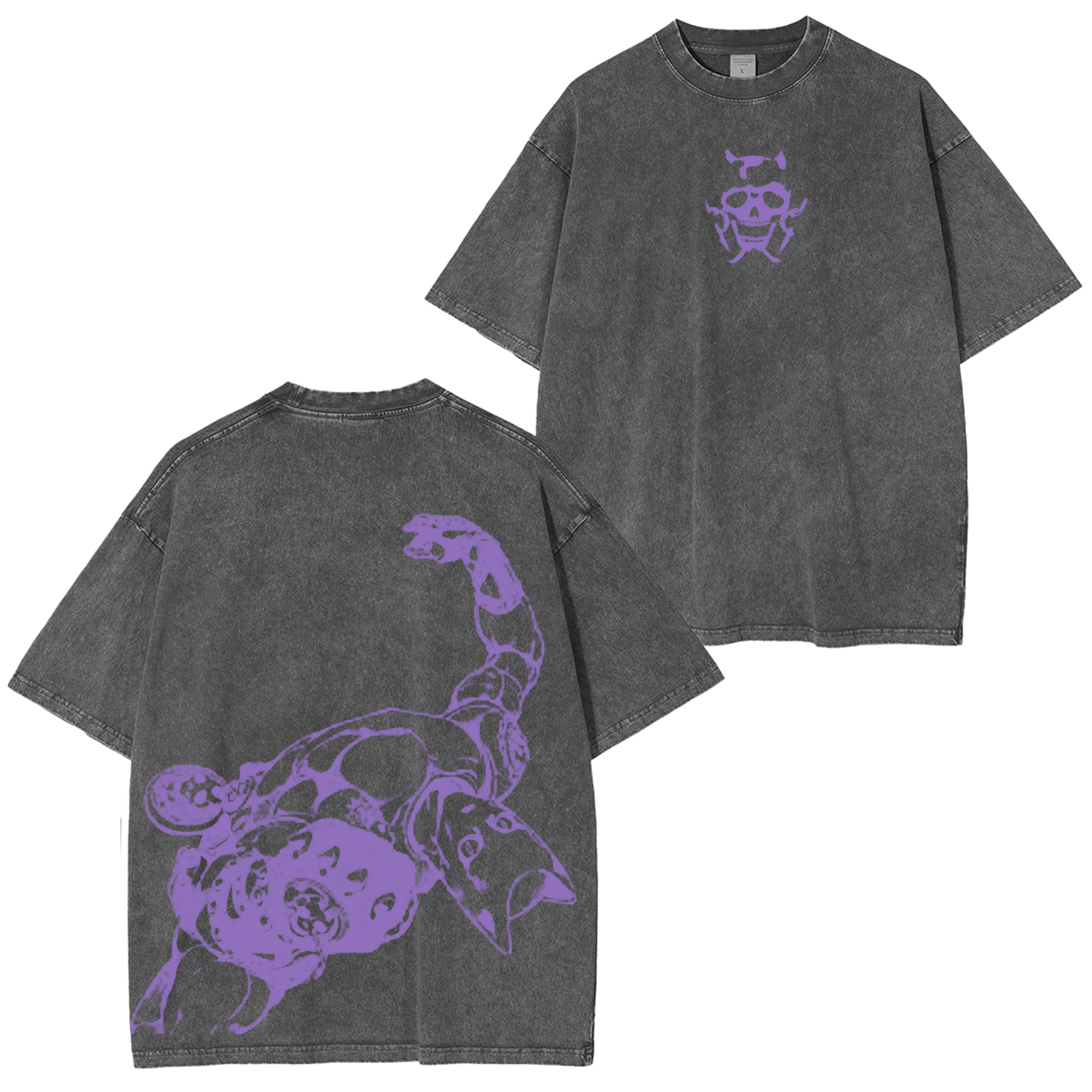 JoJo's Bizarre Adventure Diamond is Unbreakable Vintage Unisex Washed T-Shirt-Coordom