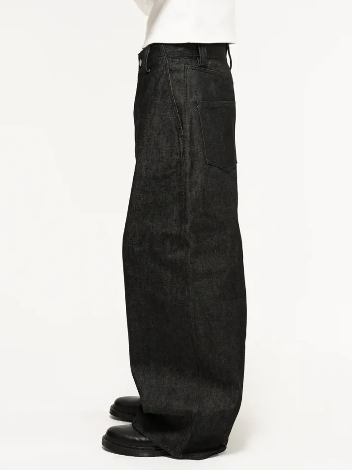 JAPANESE SELVEDGE CURVEDLEGS JEANS-Coordom