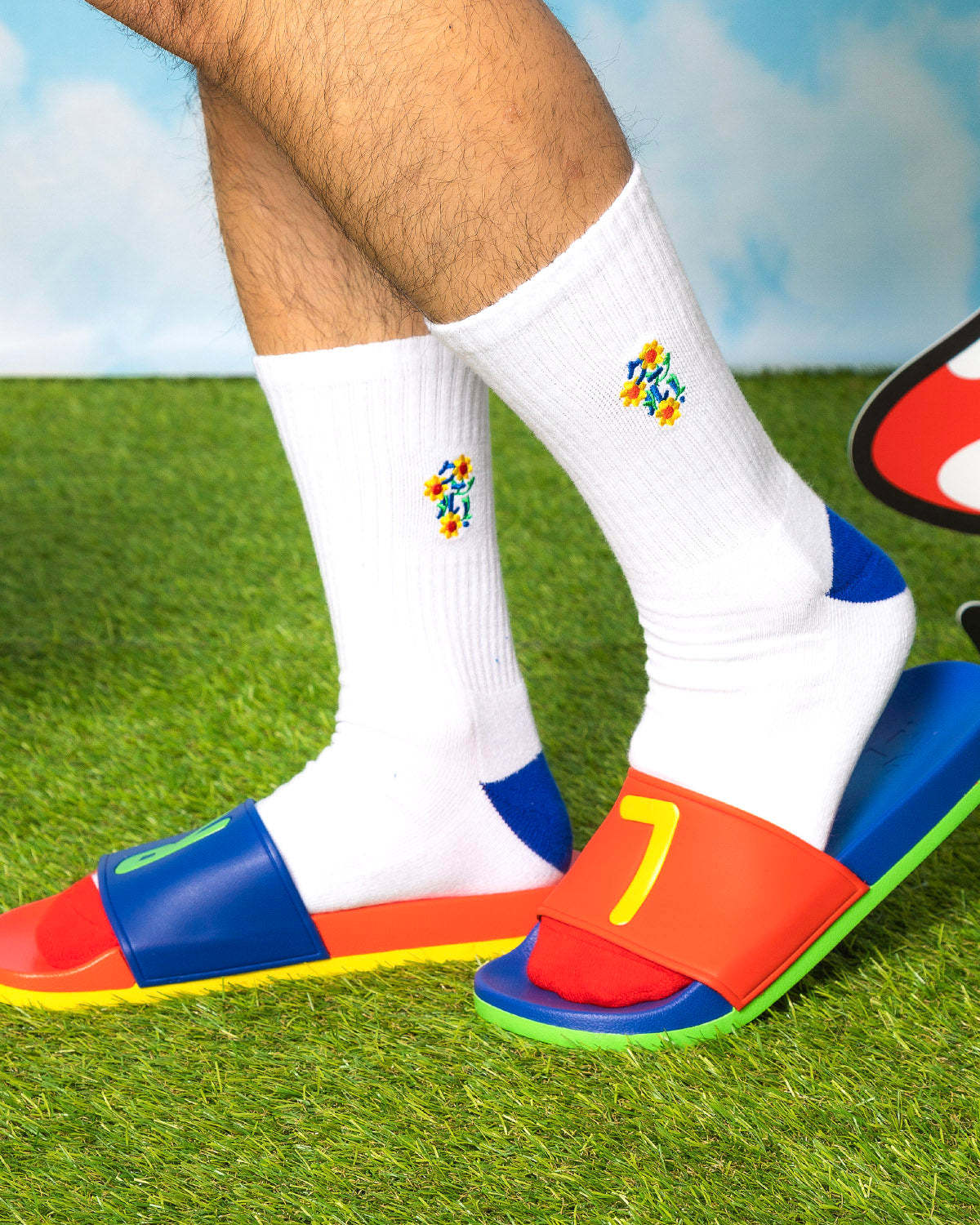  Flower Socks-Coordom