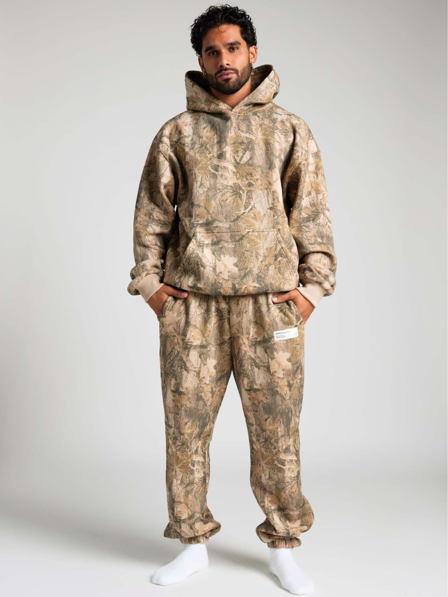 Camo Hoodie|Streetwear Oversized Vintage Casual Wear-Coordom