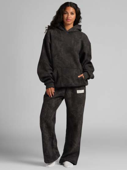Camo Straight Leg Sweatpants|Streetwear Oversized Vintage Casual Wear-Coordom