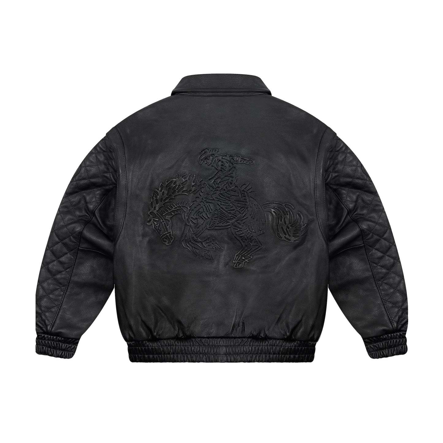 "western" leather Jacket-Coordom