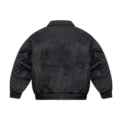 "western" leather Jacket-Coordom