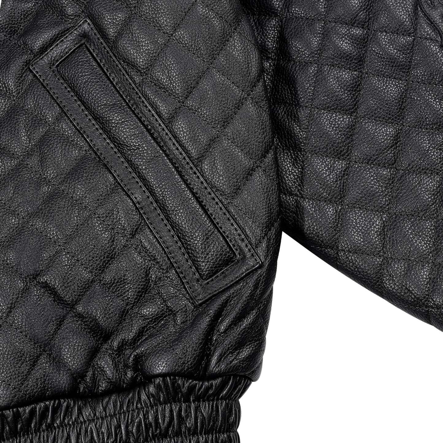 "western" leather Jacket-Coordom
