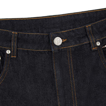Cherry Blossom Embroidery Jeans-Coordom