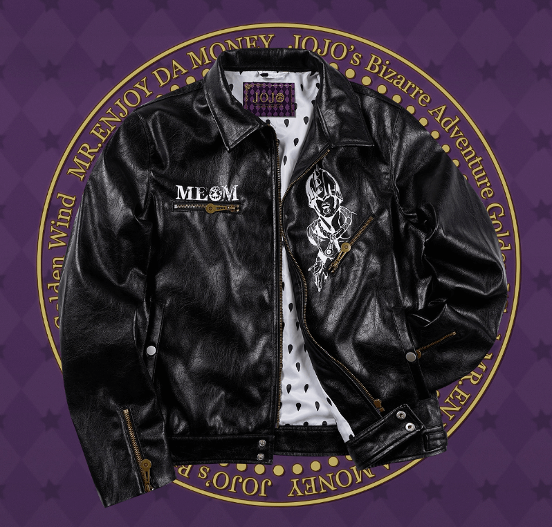 JOJO  PU Leather Biker Jacket-Coordom