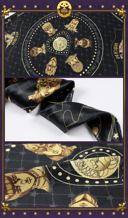 JOJO  Character Print Scarf-Coordom