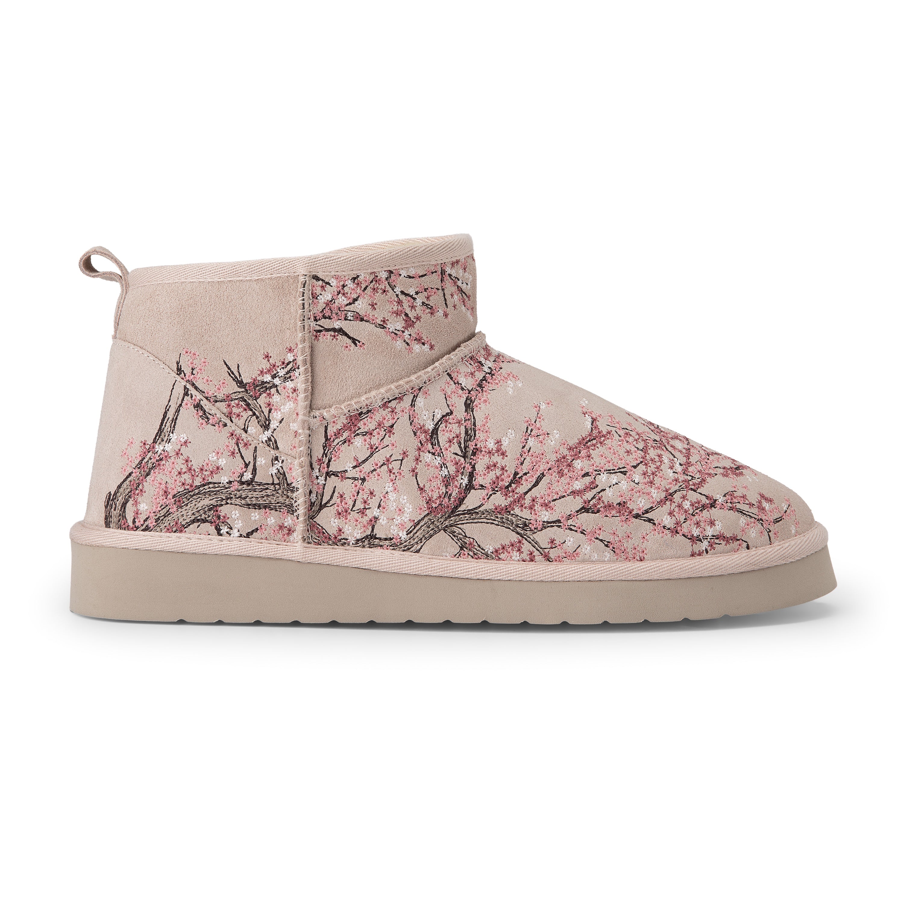 "blossom" fur-lined Boots-Coordom