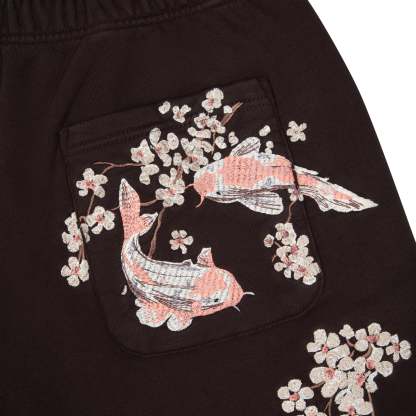 "yakuza v3" Sweatpants brown-Coordom