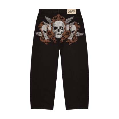 "hellboy" brown Denim-Coordom