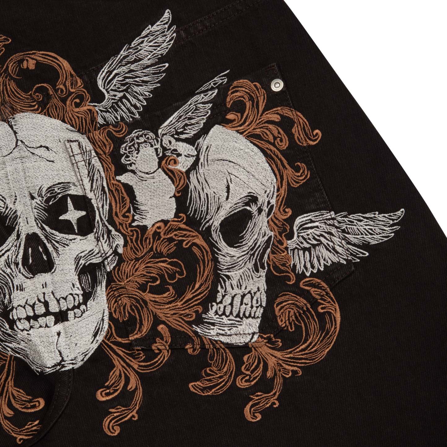 "hellboy" brown Denim-Coordom