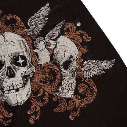 "hellboy" brown Denim-Coordom