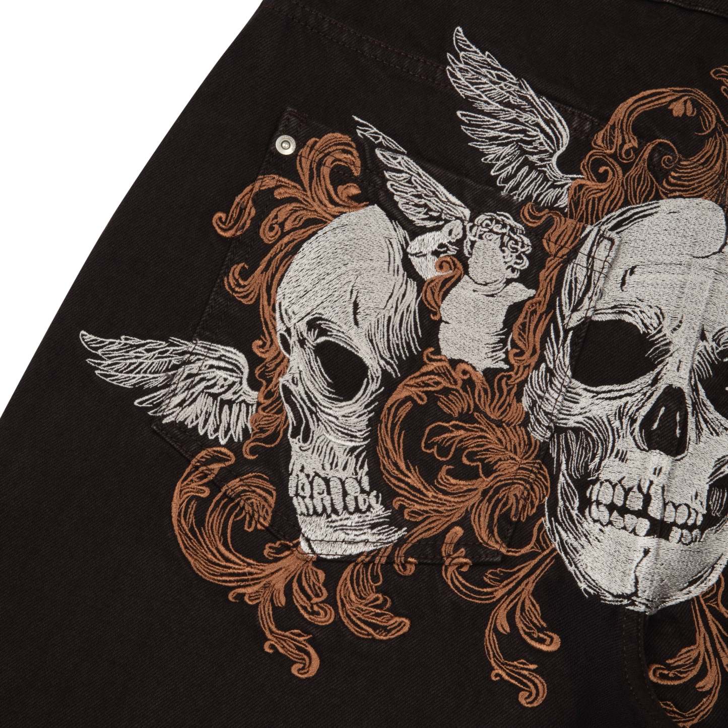 "hellboy" brown Denim-Coordom