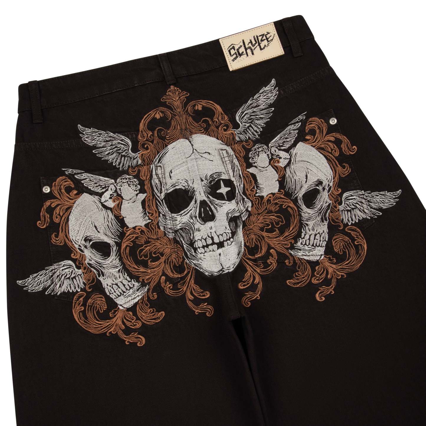 "hellboy" brown Denim-Coordom