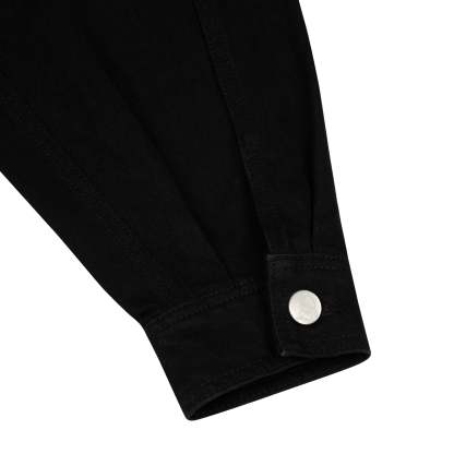 "hellboy" denim Jacket black-Coordom