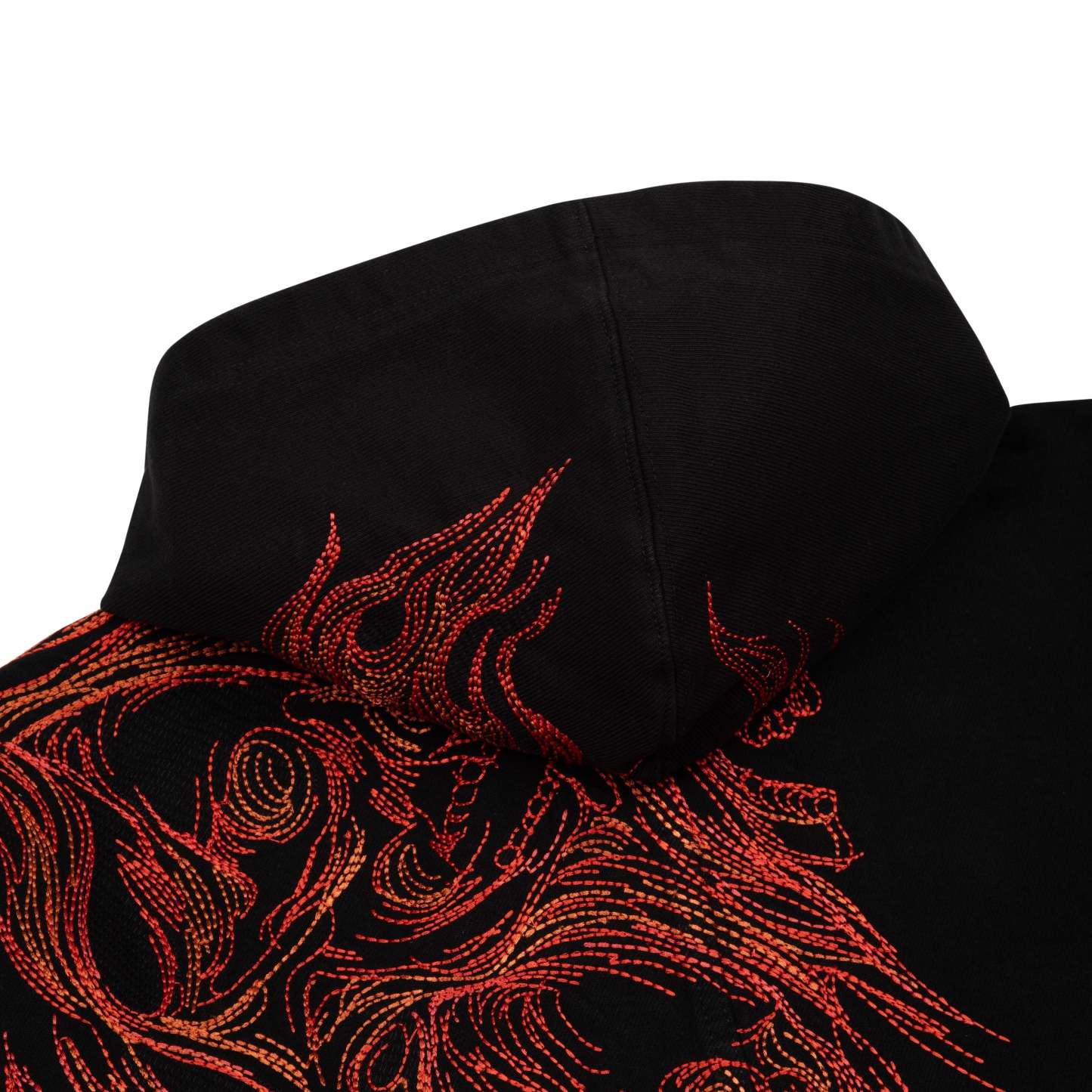 "hellboy" denim Jacket black-Coordom