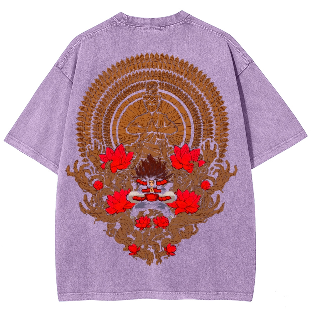 Naruto Unisex Fit Washed T-Shirt 2507012467-Coordom