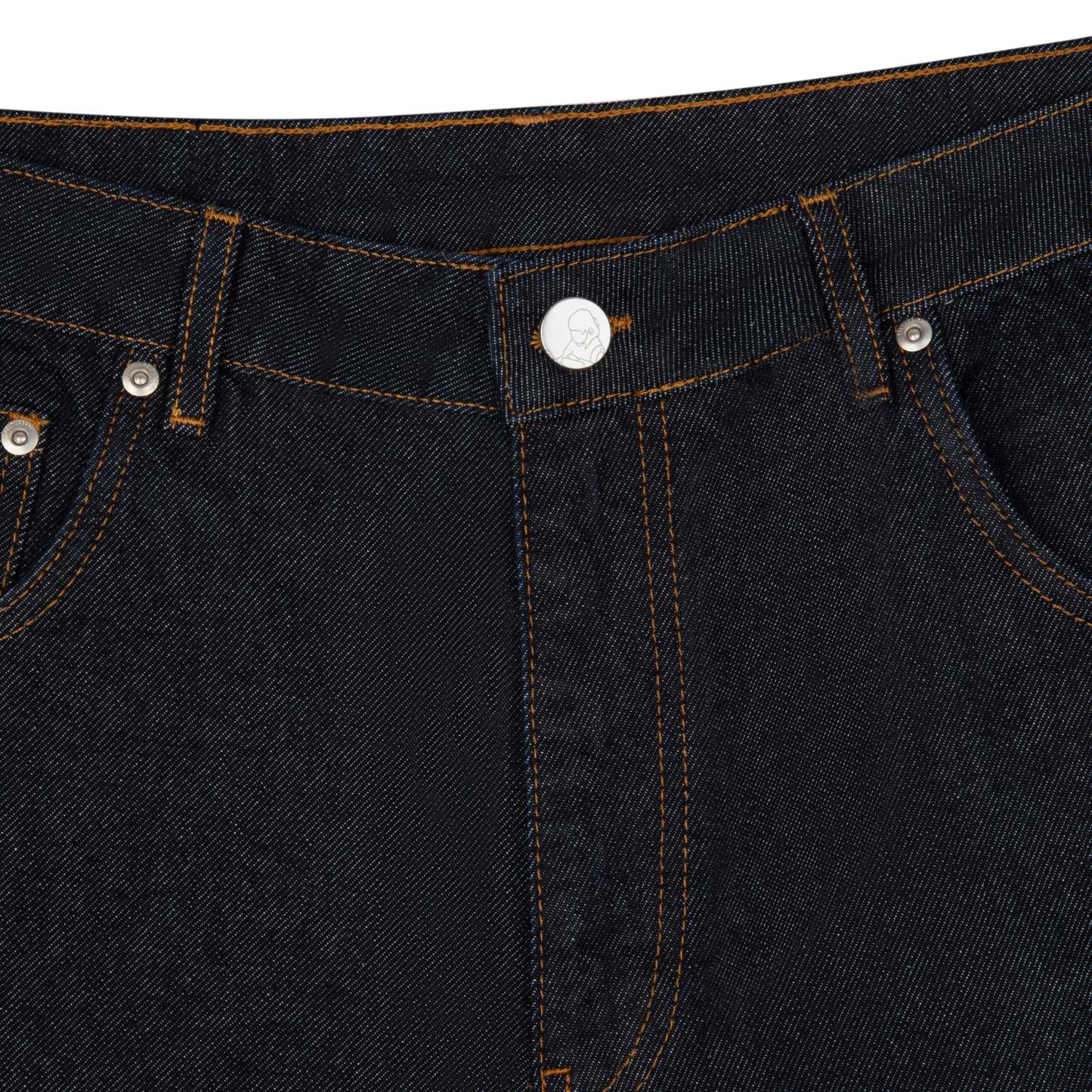 "kyoto" indigo raw Denim-Coordom