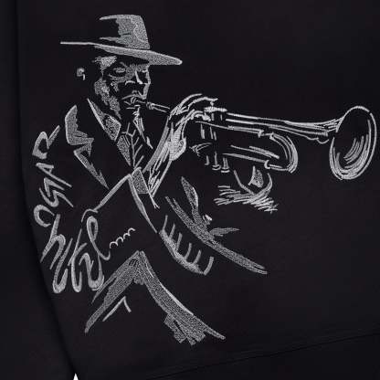 "jazz v2" Hoodie black-Coordom